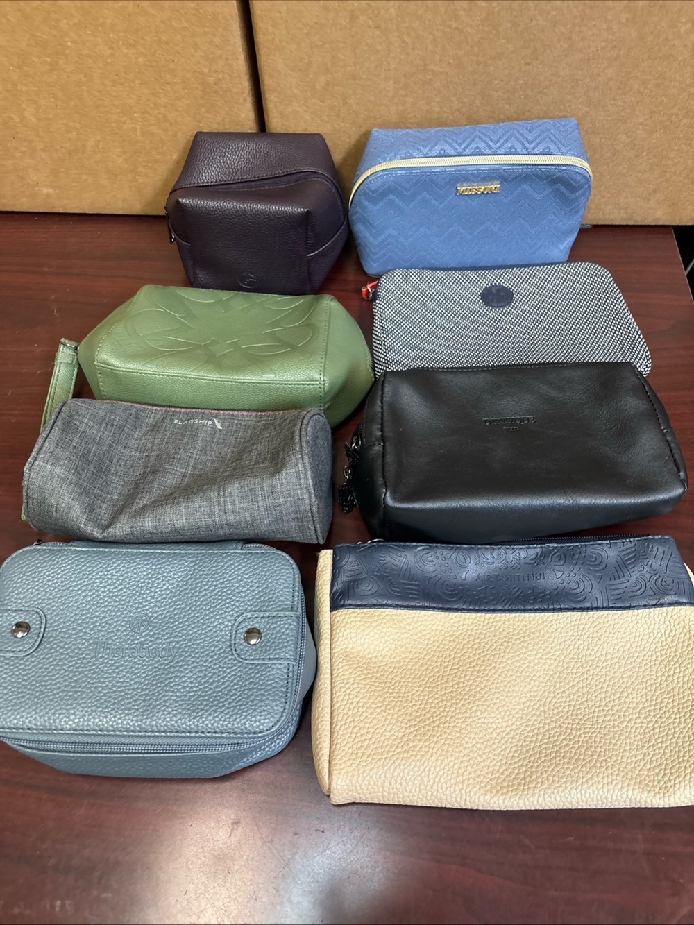 Airlines Travel Amenity Kit Toiletry Bag Delta Air Tahiti Diptyque E Saab Lot 8